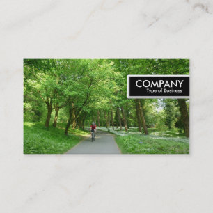 Etiqueta de borda - Via cíclica