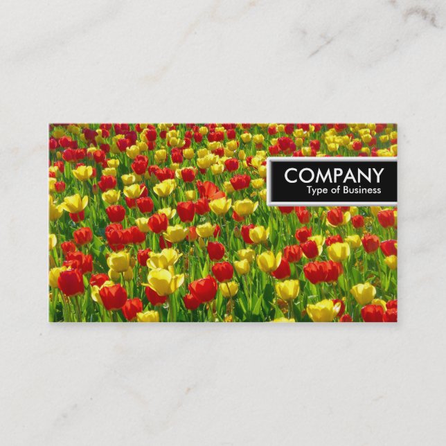 Etiqueta de Bordo - Mar de Tulipas (Frente)