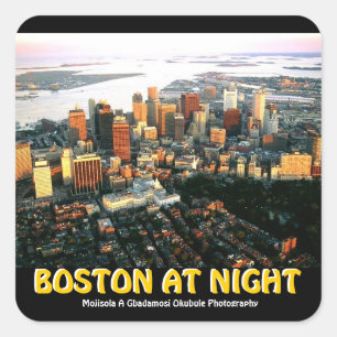 Etiqueta de Boston @ Nite por Mojisola um