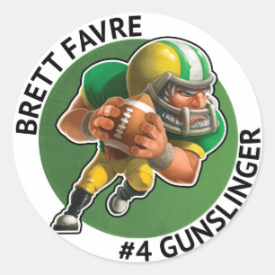 Etiqueta de Brett Favre