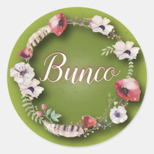 Etiqueta de Bunco - Boho ou Bohemian