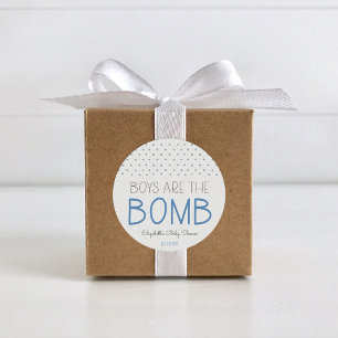 Etiqueta de Chá de fraldas Bath Bomb