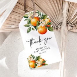 Etiqueta de Chá de fraldas Cutil - Obrigado