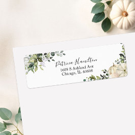 Etiqueta de Chá de panela de Abóbora Verde