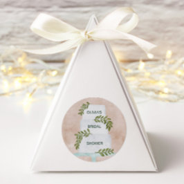 Etiqueta De chá de panela, Selo De Envelope De Bol