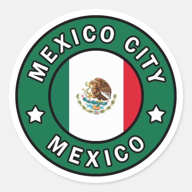 Etiqueta de Cidade do México (Frente)