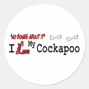 Etiqueta de Cockapoo (amor de I)