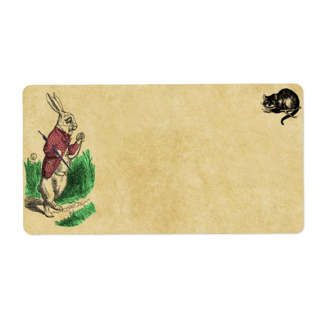 Etiqueta de Coelho Branco (Frente)