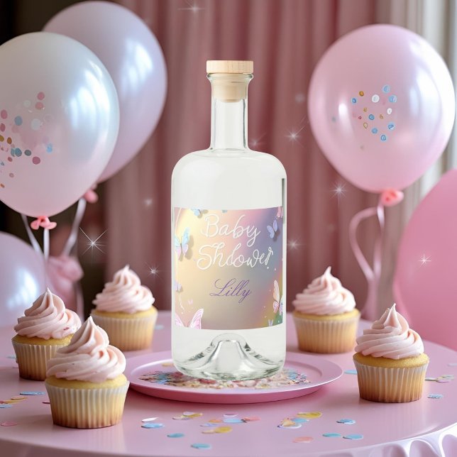 Etiqueta de Comida de Bebê-Borboleta (Criador carregado)