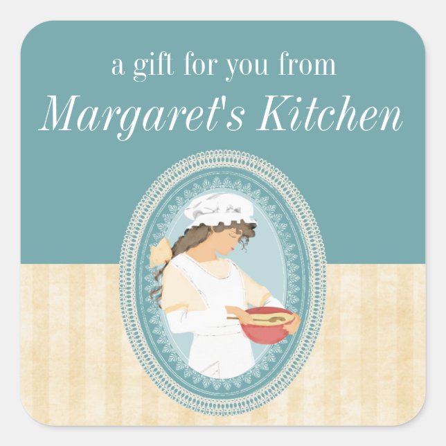 etiqueta de comida de panificação de conserva de c (Frente)