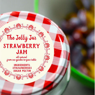 Etiqueta de Comida do Emperramento do Strawberry r