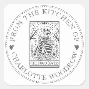 Etiqueta de Comida do tórax de pastelaria de cozin