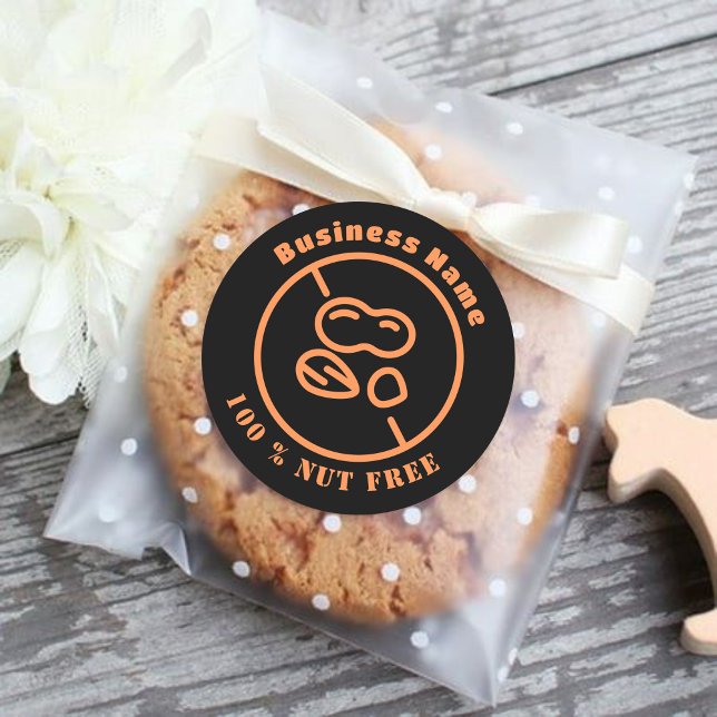 Etiqueta de Comida personalizada sem Loucos e sem  (Criador carregado)