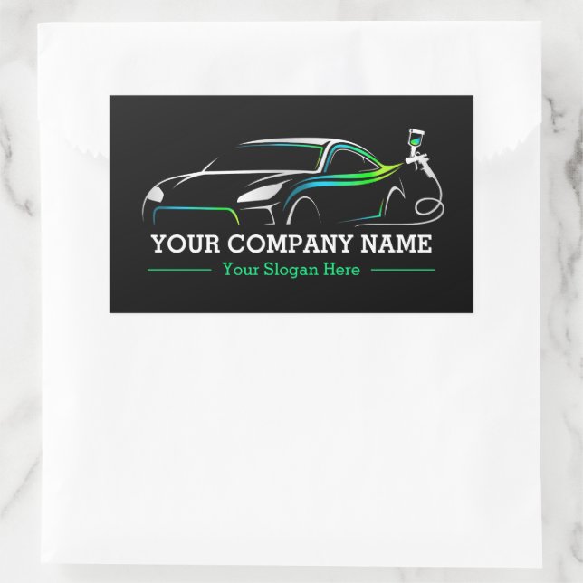 Etiqueta de Compro Automotivo de Pintura Automátic (Bolsa)