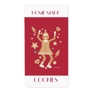 Etiqueta de cookie caseira © 2011 M. Martz