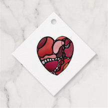 Etiqueta de Coração