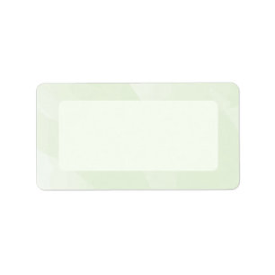 Etiqueta de Correio de Aquarela, Verde Mint