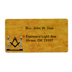 Etiqueta de Correio Masônico
