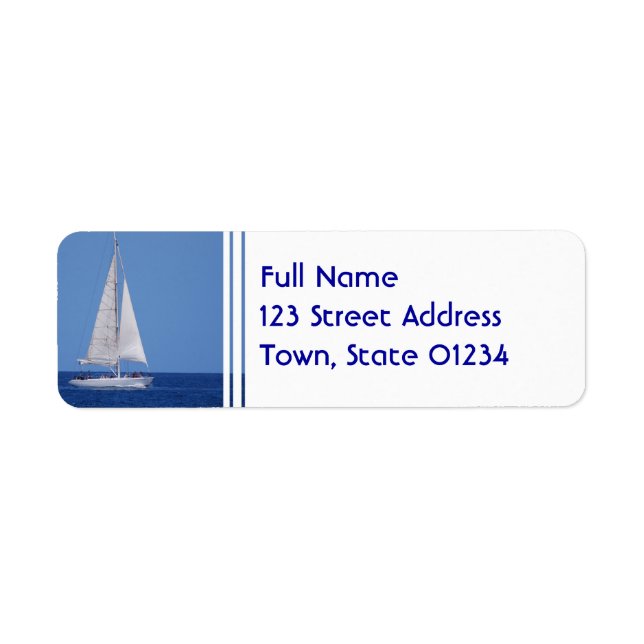 Etiqueta de Correio Modelo 1 - Personalizada (Frente)