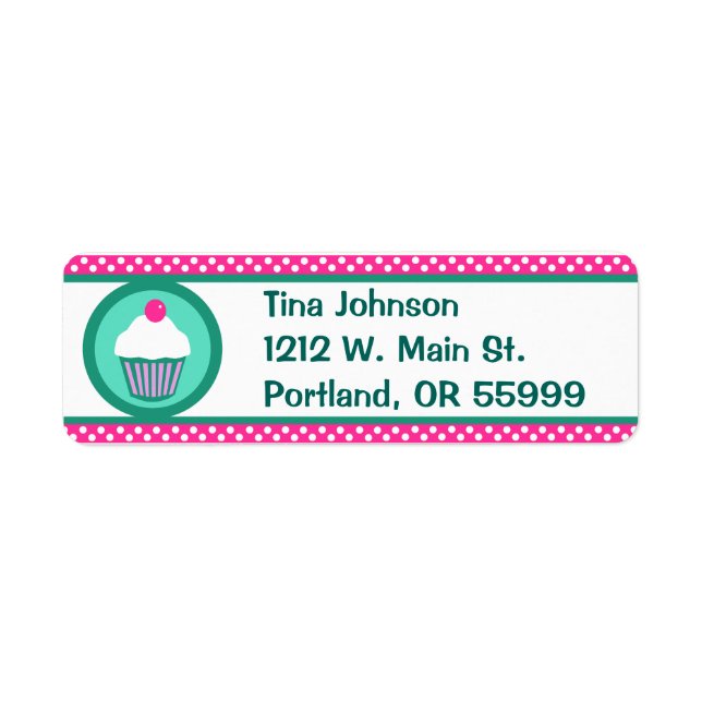 etiqueta de cupcakes (Frente)