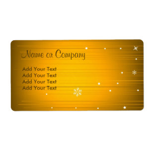 Etiqueta de Design de Natal