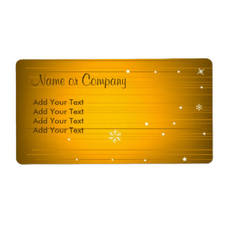 Etiqueta de Design de Natal