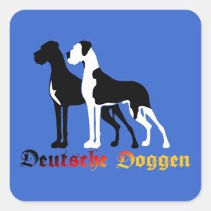 Etiqueta de Deutsche Doggen