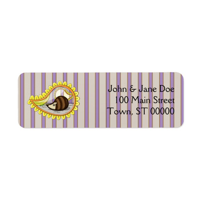 Etiqueta de devolução Chrissy (Frente)