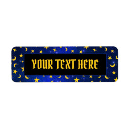 Etiqueta de devolução de bruxas e assistentes pers