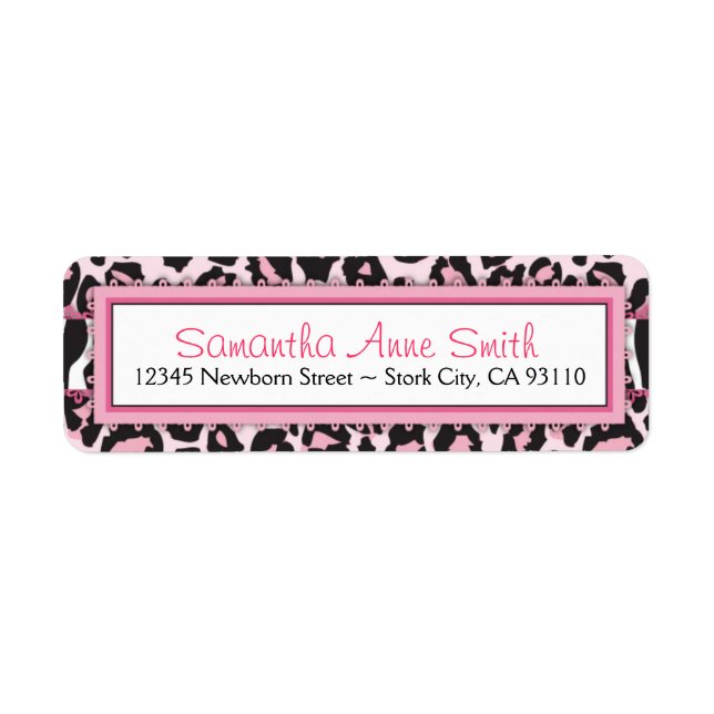 Etiqueta de devolução de coisas selvagens (Frente)