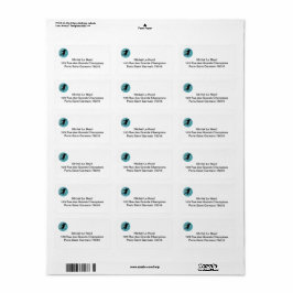 Etiqueta de devolução de Design moderno de handebo