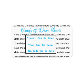 Etiqueta de Devolução de Envio de Data de Salvamen