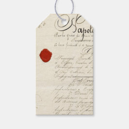 Etiqueta de Diário de Script Romântico