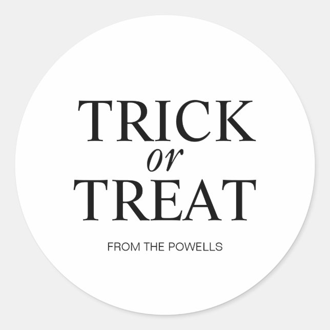 ETIQUETA DE DOCE OU TRAVESSURA (Frente)