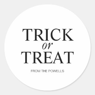 ETIQUETA DE DOCE OU TRAVESSURA
