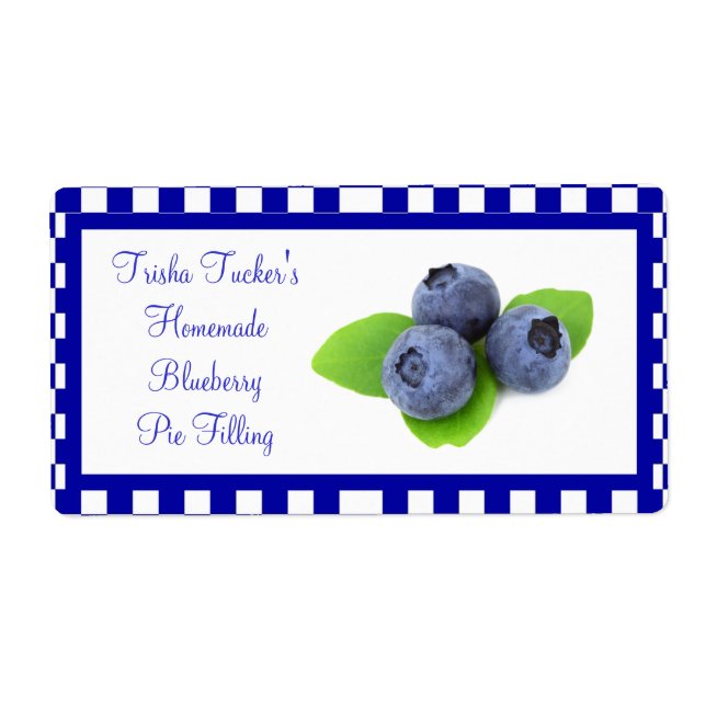 Etiqueta de emade Jelly/Jam (Frente)