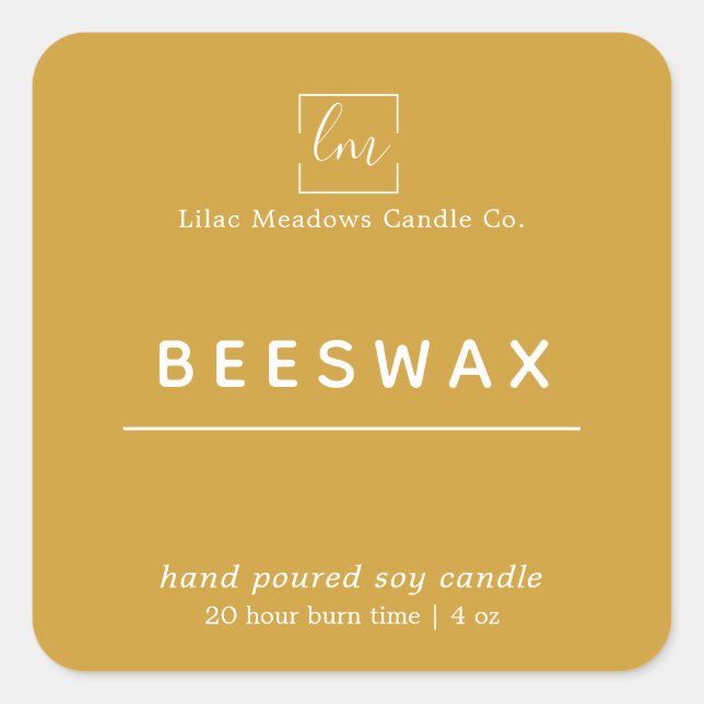 Etiqueta de Embalagem com Velas Redondas de Mostar (Frente)