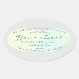 Etiqueta de Embalagem de Produto Moderno com Círcu