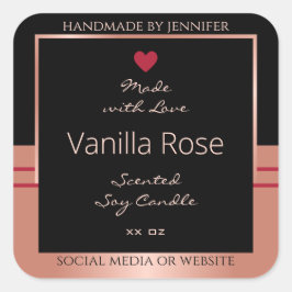 Etiqueta de empacotamento do produto clássico pret