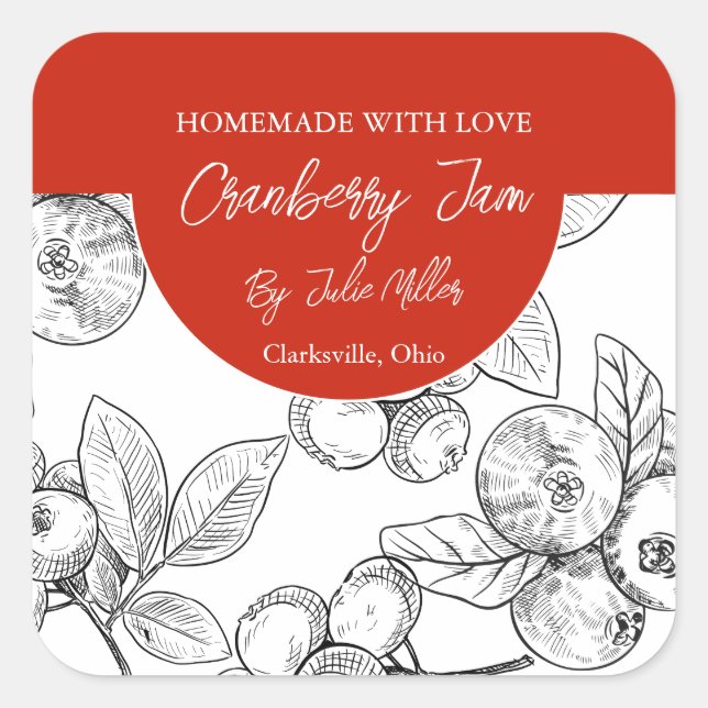 Etiqueta de emperramento de amora branca e preto (Frente)