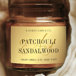 Etiqueta de Encapsulamento de Produto de Velas Dou