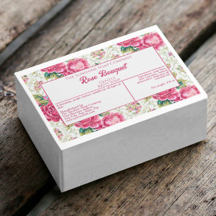 Etiqueta de Encapsulamento de Rosas impermeáveis
