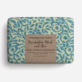 Etiqueta de Encapsulamento de Sabão de Estilo Kraf