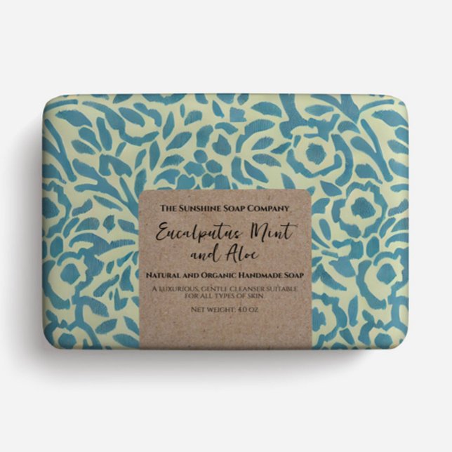 Etiqueta de Encapsulamento de Sabão de Estilo Kraf (Criador carregado)