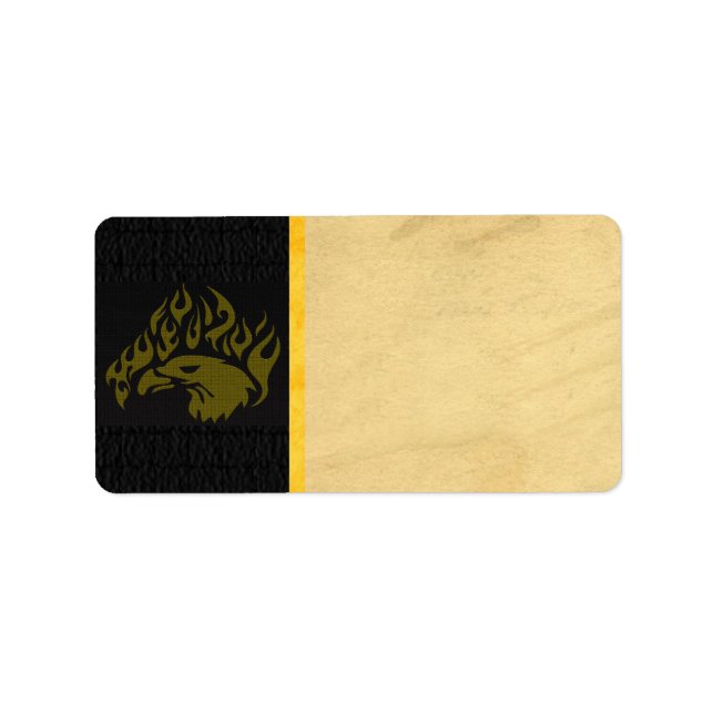 Etiqueta de Endereço Águia (Frente)