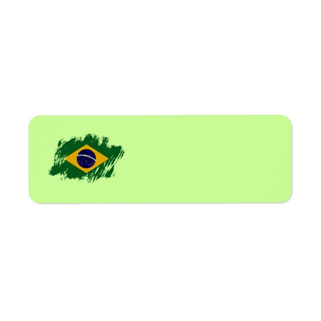 Etiqueta de Endereço BRASIL (Frente)