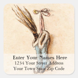 Etiqueta de Endereço das Existências de Natal de M