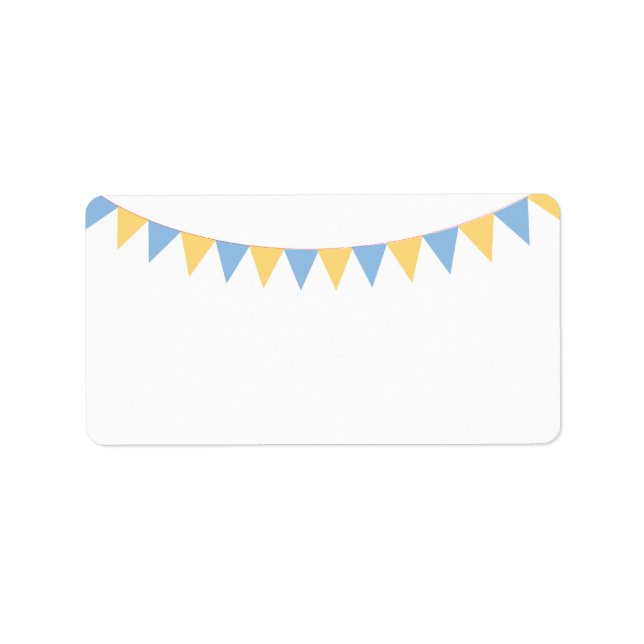 Etiqueta de Endereço de Banner (Frente)