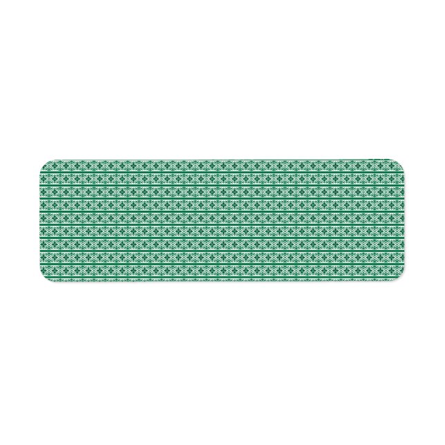 Etiqueta de Endereço de Devolução (Frente)