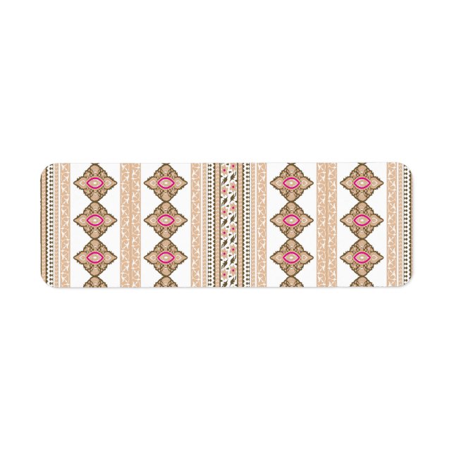 Etiqueta de Endereço de Devolução (Frente)